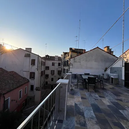 شقة Paradiso Veneziano Con Terrazza البندقية